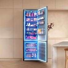 Bolero CoolMarket Combi 405 MC Inox D - Frigorífico Combi 2m NoFrost en acabado Inox, Tecnología MAX INSIDE, MetalFlex Cooling, FlexiRacks, Cajón Convertible Freshness Flex Hub (0ºC/+4ºC/+7ºC), Display FullColor, Compresor Inverter Plus, Ultra Silencioso 33dB, Clase A, Modo ECO, Fast Cooling, Ultra Fast Freezing y Puerta reversible.