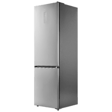 Bolero CoolMarket Combi 405 WL Elite Inox A - Frigorífico Combi Inox con interior Elite Grey y MAX INSIDE, Full LED Wall, Fresh Flex, Elite Grey, FlexiRacks, Display Full Color, Total NoFrost, Puerta Reversible, Compresor Inverter Plus, Ultra Silencioso 33dB, Modo ECO, Ultra Fast Freezing, Fast Cooling, Clase Energética A.
