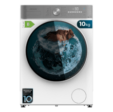 Bolero Wash&Dry 10680 Inverter Lavadora secadora de 10 kg  - 6 kg de capacidad y 1400 rpm, 16 programas, Motor Inverter Plus, clase A, SteamMax, OnSmart, Fuzzy Logic, SpaCare y detector de carga.