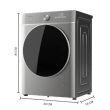 Bolero Wash&Dry 10680 Inverter Steel Lavadora secadora steel de 10 kg y 6 kg de capacidad y 1400 rpm, 16 programas, Motor Inverter Plus, clase A, SteamMax, OnSmart, Fuzzy Logic, Smooth Wash,  SpaCare, Stain Match y Goma antibacteriana.