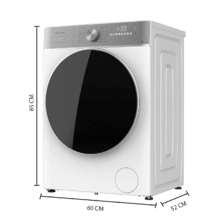 Bolero Wash&Dry 8580 Inverter Lavadora secadora de 8 kg  - 5 kg de capacidad y 1400 rpm, 16 programas, Motor Inverter Plus, clase A, SteamMax, OnSmart, Fuzzy Logic, SpaCare y detector de carga.
