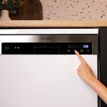Bolero Aguazero 6110 Lavavajillas blanco de 60 cm, diseñado para 13 cubiertos, con 6 programas de lavado y funciones Media Carga, programa 3 en 1, KidLock y panel FullTouch