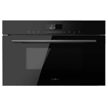Bolero Hexa MW703810 Glass Black. Microondas Integrable Glass Black de 34L de capacidad con función microondas, Modo Grill, Defrost, Auto Menú, Speed cooking, Electronic Timer.