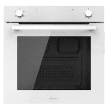 Bolero Hexa C126410 Vidro Branco A Horno Integrable Convencional C126400 Vidro Branco com capacidade de 80L, 5 funções, Convencional, Assistência a Vapor, Vapor EasyClean, Classe A, 2800W.
