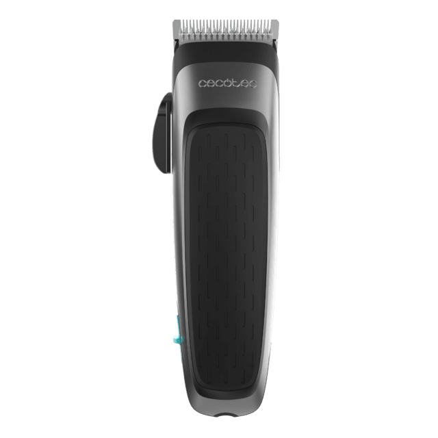 Tondeuse à cheveux PrecisionCare Power Blade jusqu'à 5800 tr/min, lames en acier inoxydable, conception légère, levier de réglage et 6 peignes de différentes longueurs et fonctions.