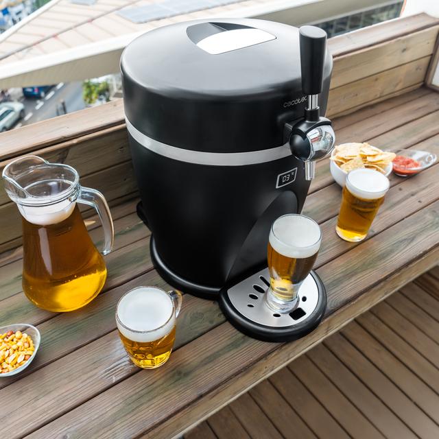 Distributeur De Boisson En Forme D'Extincteur 2 Litres - Pour Vin, Bière, Cocktails - Accessoire Original Pour Fêtes