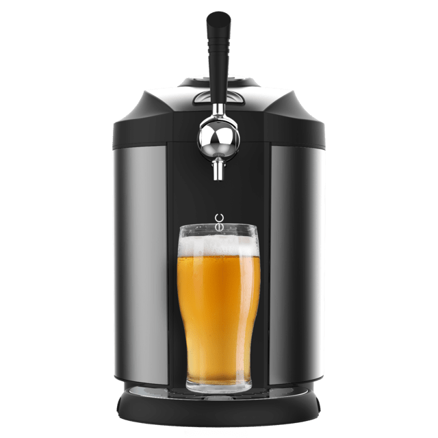 Grifo dispensador de cerveza CECOTEC BeerFlow Steel 5000 A01_EU01_100009 sirviendo cerveza