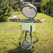 DragonPack 6600 L Pack de accesorios para barbacoa kamado que incluye pinzas, cubierta protectora, recolector de cenizas, canasta para carbón y guantes.