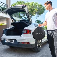 Caricabatterie portatile PIT&GO 3,5 kW Il caricabatteria portatile per auto elettrica consente di caricare la batteria di un'auto elettrica da una presa standard. È composto da un cavo di ricarica e da un adattatore che può essere collegato alla normale corrente elettrica.