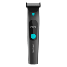 PrecisionCare OneShave Screen Rasuradora facial de gran afilado gracias a sus cuchillas de acero inoxidable, con 3 peines (1/3/5 mm), base de almacenamiento, autonomía de 1,5 horas y resistencia IPX7