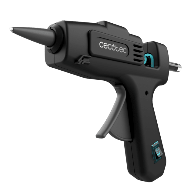 Perfect Fix 20 Pistola de colar com 20W de potência. Aquecimento ultrarrápido. Até 180ºC Inclui estojo, protetor de mesa e 80 hastes de silicone.