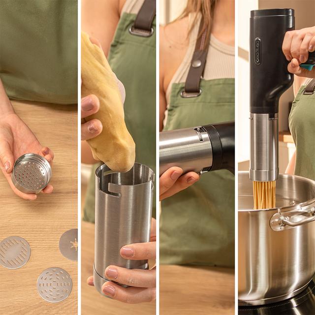 Fun EasyPasta Máquina para hacer pasta y churros, con 40 W de potencia y 200 gramos de capacidad.