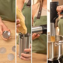 Fun EasyPasta Máquina para hacer pasta y churros, con 40 W de potencia y 200 gramos de capacidad.