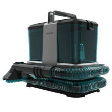 Conga 2000 Carpet&Spot Clean Compact Limpiatapicerías con 330 W de potencia. Diseño compacto. Depósito de agua limpia de 800 ml y de agua sucia de 500 ml. Spray pulverizador.