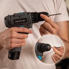 PowerForce 1000 Taladro Atornillador de 12V y 2.000mAh con puntas y brocas