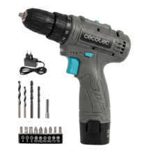 PowerForce 1000 Taladro Atornillador de 12V y 2.000mAh con puntas y brocas