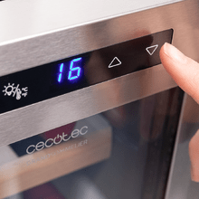 Bolero GrandSommelier 1270 CoolWood Bodega con capacidad de 12 botellas y enfriamiento termoeléctrico. Temperatura regulable y luz LED interior