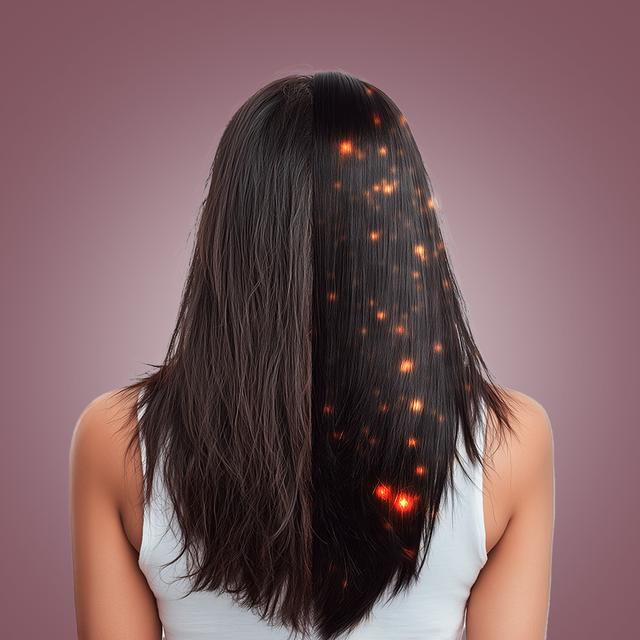 HairCare Revitalize Haarreparaturbürste mit 5 Technologien: Vibration, negative Ionen, EMS-Mikroströme, Low-Power-Laser (LLLT) sowie rotes und blaues LED-Licht. Ersetzen Sie Ihre herkömmliche Bürste und helfen Sie dabei, die Haarkutikula zu regenerieren.