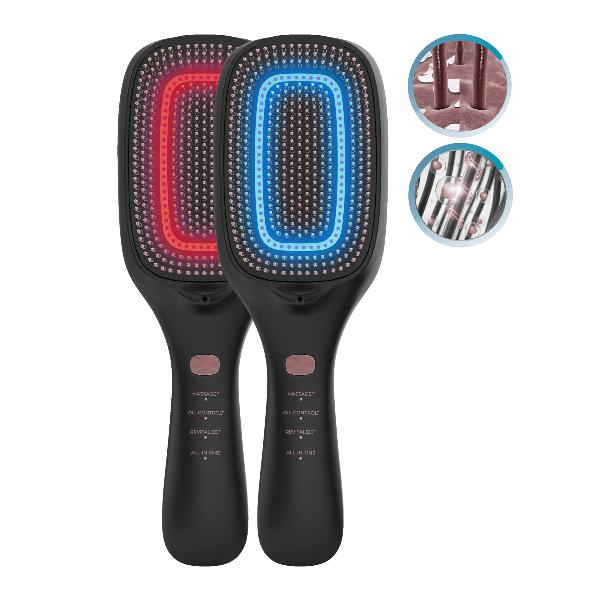 CECOTEC HairCare Revitalize con luz LED roja y azul