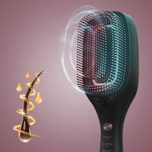 HairCare Revitalize Escova reparadora capilar com 5 tecnologias: vibração, íons negativos, microcorrentes EMS, laser de baixa potência (LLLT) e luz LED vermelha e azul. Substitua sua escova convencional e ajude a regenerar as cutículas capilares.