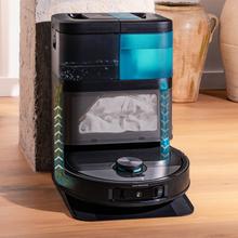 Conga 16090 AI SpinArm Home&Wash Robot aspirador con Tecnología láser de navegación y detección de objetos. Base de autovaciado con tanques de polvo y agua, limpieza y secado de mopas. Cepillo de silicona. Mopas giratorias y elevables. Cepillo lateral. Motor de succión 8000 Pa. App y asistentes virtuales.