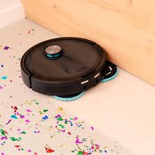 Conga 16090 AI SpinArm Home&Wash Robot aspirador con Tecnología láser de navegación y detección de objetos. Base de autovaciado con tanques de polvo y agua, limpieza y secado de mopas. Cepillo de silicona. Mopas giratorias y elevables. Cepillo lateral. Motor de succión 8000 Pa. App y asistentes virtuales.