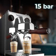 Baristeo Intima Extracción perfecta y crema densa: máquina con bomba italiana de 15 bares, control PID, vaporizador orientable, y sistema Thermoblock para cafés equilibrados y irresistibles en cada taza.