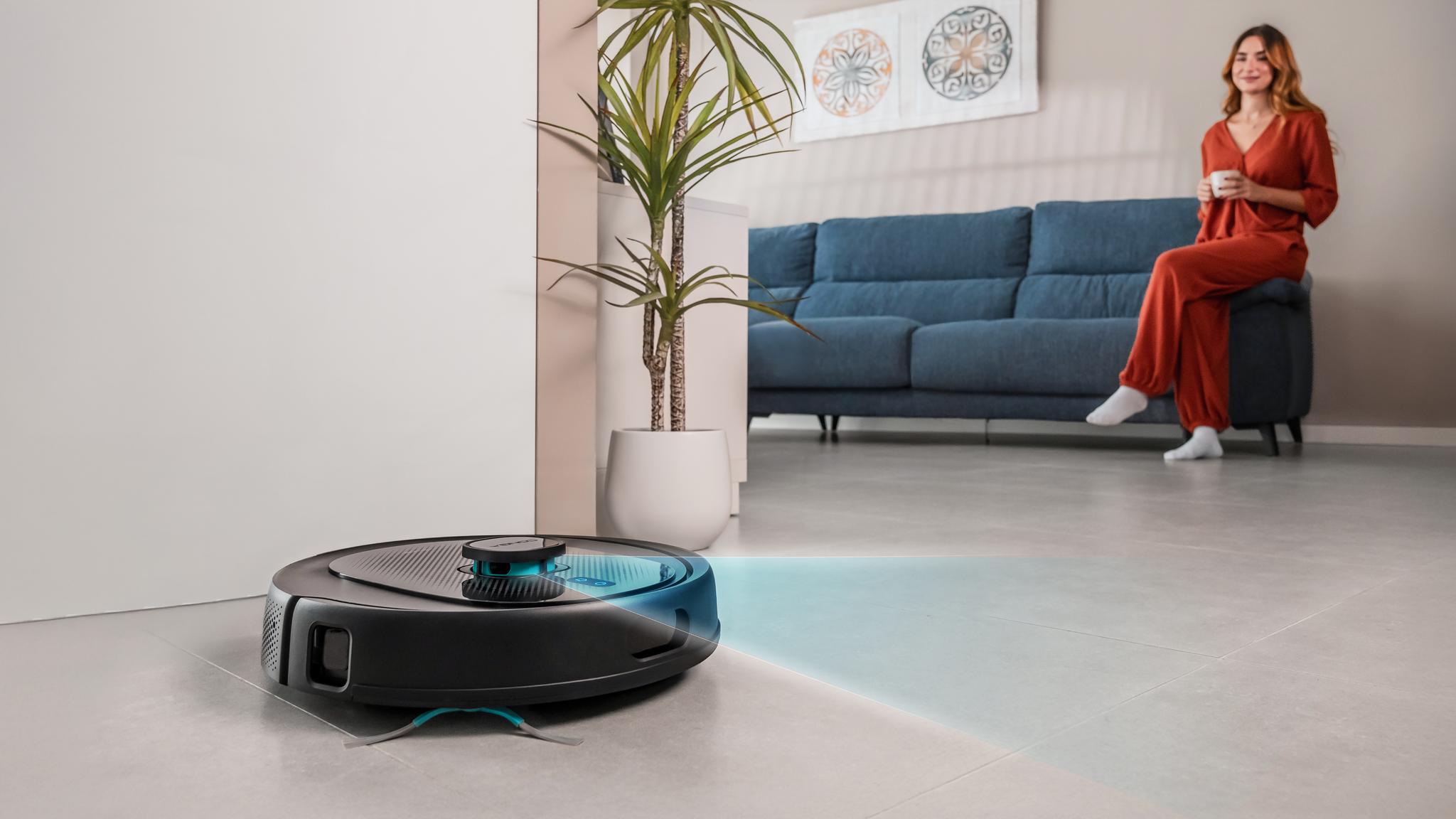 Robot inteligente, limpieza impecable