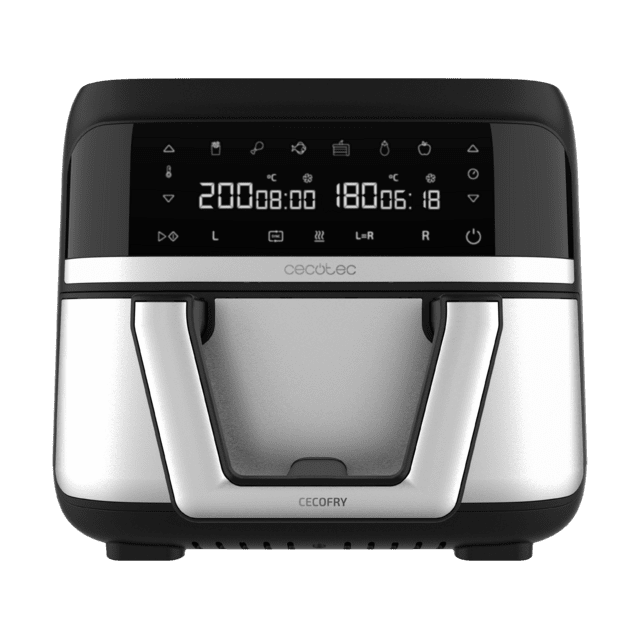 Freidora Cecotec Cecofry Dual 9000 frontal