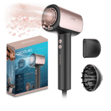 DryGlam Nano Plasma Secador de Pelo Brushless de Última Generación, Potencia de 110,000 RPM y 1600W, Función de Plasma, Gran Flujo de Aire, Silencioso y Duradero.