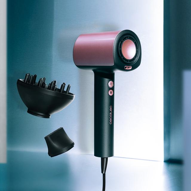 DryGlam Nano Plasma Secador de Pelo Brushless de Última Generación, Potencia de 110,000 RPM y 1600W, Función de Plasma, Gran Flujo de Aire, Silencioso y Duradero.