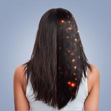 HairCare Revitalize Blue Spazzola per capelli con 5 tecnologie: vibrazione, ioni negativi, microcorrenti EMS, laser a bassa potenza (LLLT) e luce LED rossa e blu.  Sostituisce la spazzola tradizionale e aiuta a rigenerare le cuticole dei capelli.