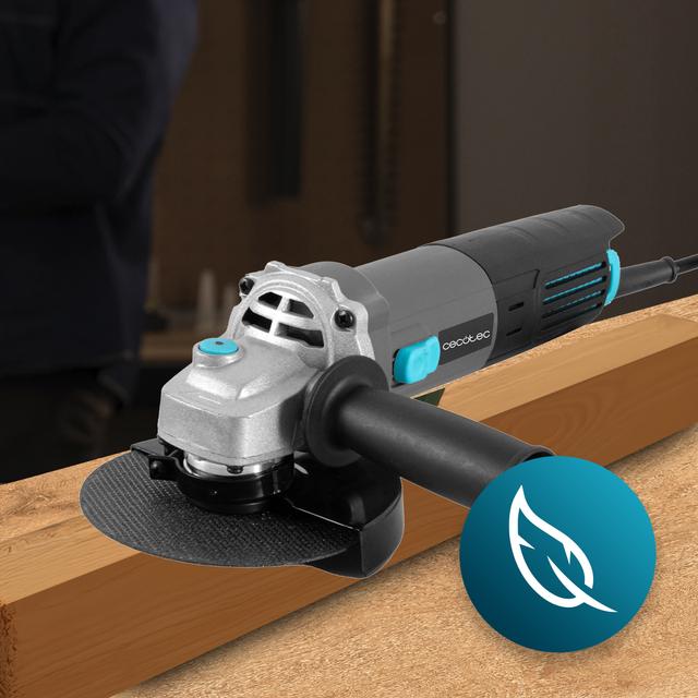 RadialPower 780 Filtra Amoladora angular con 780W de potencia. Filtros para proteger el motor del polvo. Compatible con discos de 115mm. Velocidad hasta 12.000rpm. Incluye 2 discos y maletín.