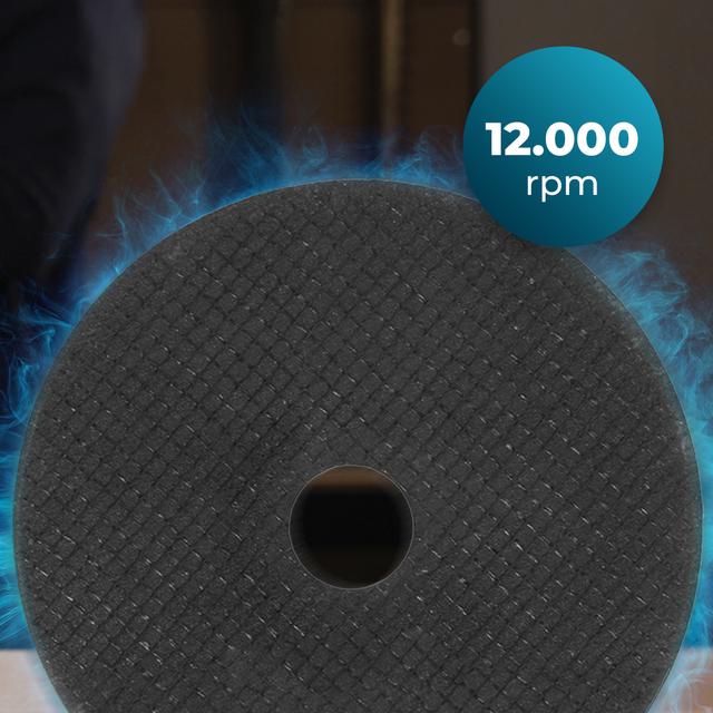 RadialPower 780 Filtra Amoladora angular con 780W de potencia. Filtros para proteger el motor del polvo. Compatible con discos de 115mm. Velocidad hasta 12.000rpm. Incluye 2 discos y maletín.