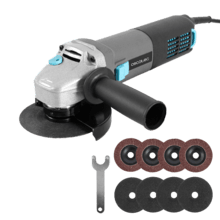 RadialPower 1000 Filtra 125 mm Winkelschleifer mit Staubfilter und 1000 W Leistung