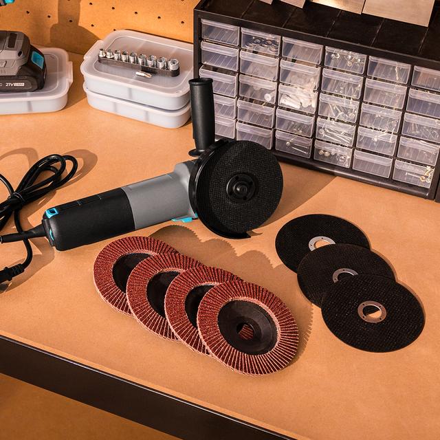 RadialPower 1000 Filtra 125 mm Winkelschleifer mit Staubfilter und 1000 W Leistung