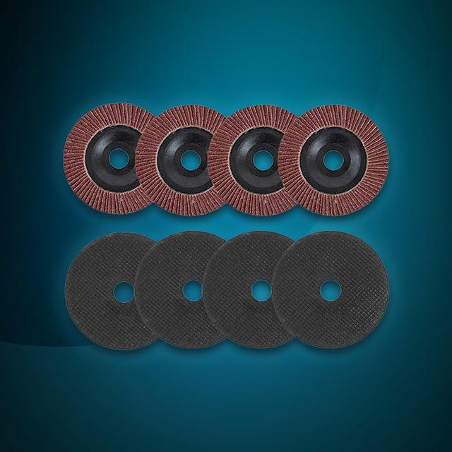 RadialPower 1000 Filtra Amoladora angular con 1000W de potencia. Filtros para proteger el motor del polvo. Compatible con discos de 125mm. Velocidad hasta 16.000rpm. Incluye 8 discos y maletín.