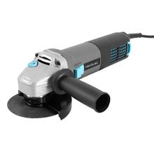 RadialPower 1000 Filtra Amoladora angular con 1000W de potencia. Filtros para proteger el motor del polvo. Compatible con discos de 125mm. Velocidad hasta 16.000rpm. Incluye 8 discos y maletín.