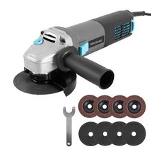 RadialPower 1000 Filtra Amoladora angular con 1000W de potencia. Filtros para proteger el motor del polvo. Compatible con discos de 125mm. Velocidad hasta 16.000rpm. Incluye 8 discos y maletín.