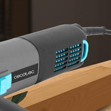 RadialPower 1000 Filtra Amoladora angular con 1000W de potencia. Filtros para proteger el motor del polvo. Compatible con discos de 125mm. Velocidad hasta 16.000rpm. Incluye 8 discos y maletín.