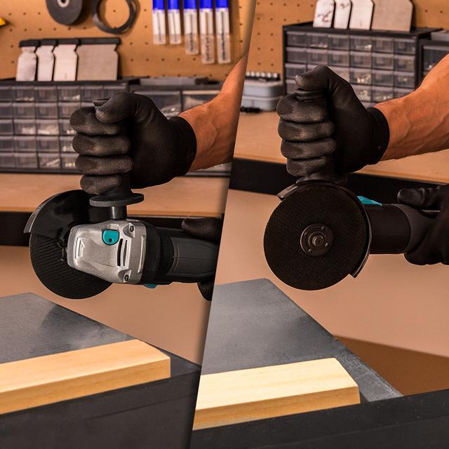 RadialPower 2120 Freemove 125 mm Akku-Winkelschleifer mit bürstenlosem Motor und Koffer