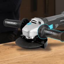 RadialPower 2120 Freemove Amoladora angular batería 21V. Motor sin escobillas, Brushless. Compatible con discos de 125mm. Velocidad hasta 12.000rpm. Incluye 8 discos y maletín.