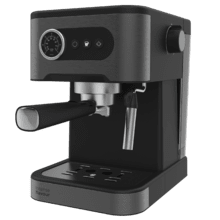 Power Espresso 20 Pro Latte Macchina espresso per caffè espresso e cappuccino, cold brew, con 20 bar e vaporizzatore regolabile.