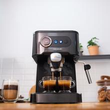 Power Espresso 20 Pro Latte Machine à café expresso et cappuccino, café à froid, avec 20 bar et buse vapeur réglable.