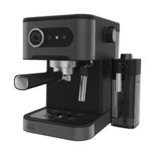 Power Espresso 20 Pro Latte Machine à café expresso et cappuccino, café à froid, avec 20 bar et buse vapeur réglable.