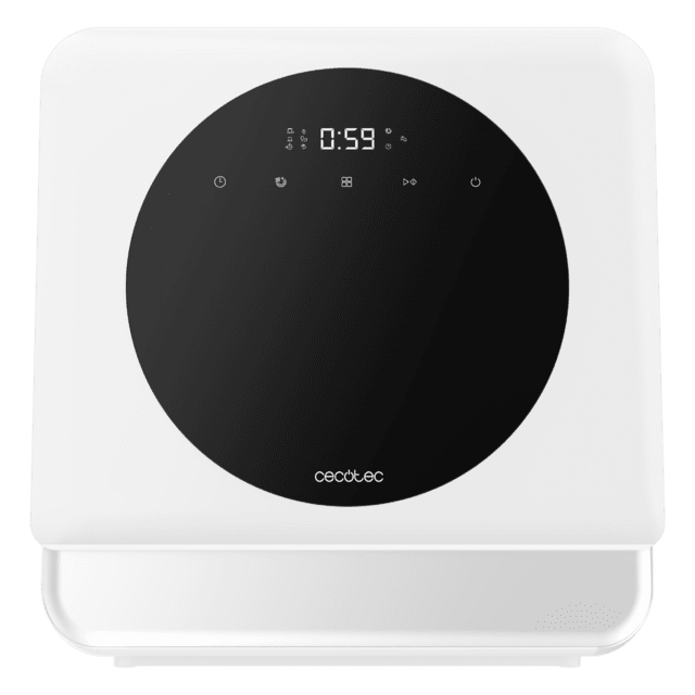 Bolero Aguazero 1100 Lavavajiillas compacto de 3 servicios blanco, clase C, con 6 programas y  Touch Control Panel. Con funciones como Long Storage y Delay Start
