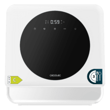 Bolero Aguazero 1100 Lavavajiillas compacto de 3 servicios blanco, clase C, con 6 programas y  Touch Control Panel. Con funciones como Long Storage y Delay Start