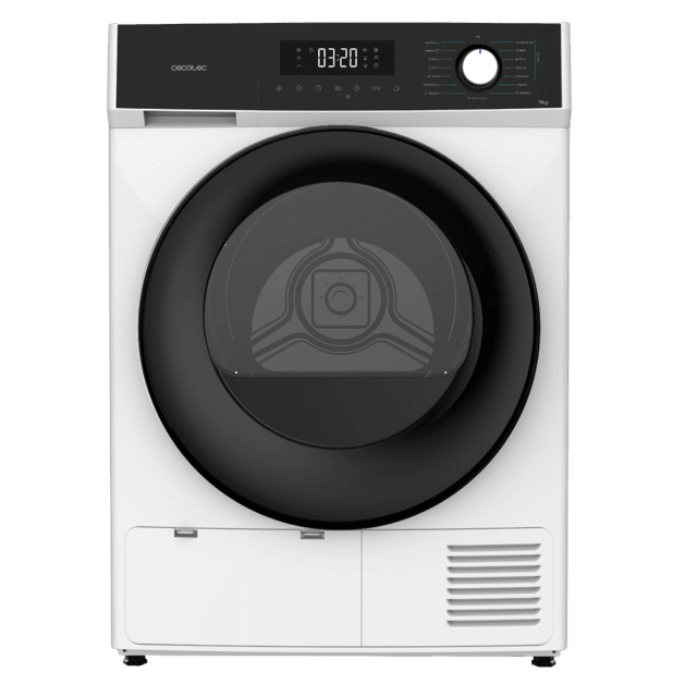 Bolero Dresscode Dry 9300 Secadora Bomba de calor color blanco de 9 kg, Clase A++, 15 programas, con secado automático, Planchado Fácil, Stop&Go, función Silence, Delay Start y KidLock