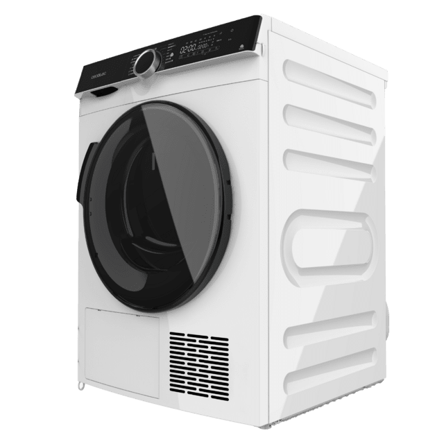 Bolero Dresscode Dry 10500 Inverter Secadora bomba de calor color steel con capacidad de 10kg, clase A+++, motor Inverter, certificación Woolmark, 14 programas, y funciones SpaCare y planchado fácil