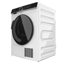 Bolero Dresscode Dry 10500 Inverter Secadora bomba de calor color steel con capacidad de 10kg, clase A+++, Motor Inverter Plus, certificación Woolmark, 14 programas, y funciones UV Care y Planchado Fácil